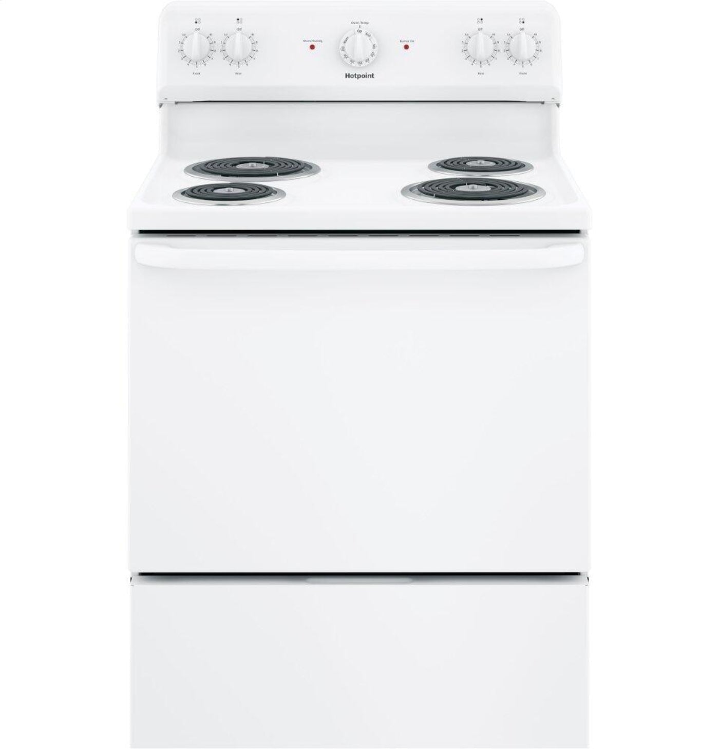 HOTPOINT 30" Free-Standing Electric Range - RBS160DMWW-KT