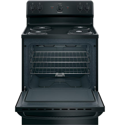 HOTPOINT RBS160DMBB Hotpoint 30" Free-Standing Electric Range -RBS160DMBB-KT