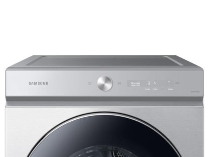 SAMSUNG Bespoke 7.6 cu. ft. Ultra Capacity Gas Dryer with AI Optimal Dry and Super Speed Dry in Silver Steel - DVG53BB8900TA3-KT