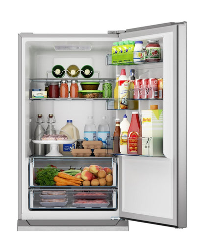 Sharp 24 in. Bottom-Freezer Counter-Depth Refrigerator - SJB1255GS-KT