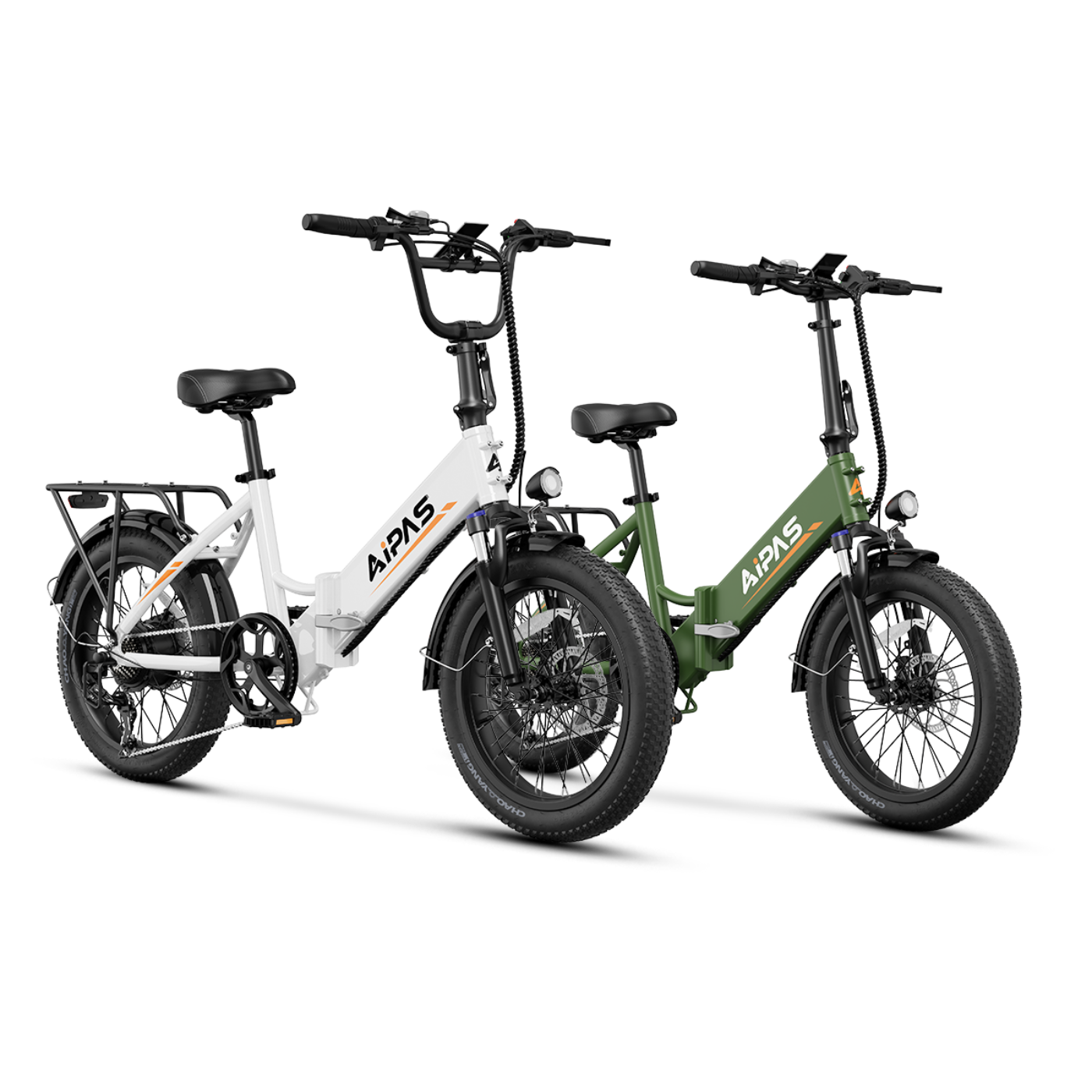 Aipas Ebike Combo Sale A2*2 - Aipas-A2combo-Black+White