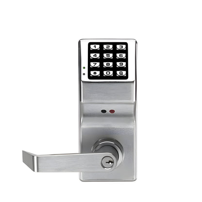 Alarm Lock Trilogy Digital Keypad Lever Set w/ High Capacity Audit Trail - 26D - Satin Chrome - Grade 1  - ALL-DL3200-26D