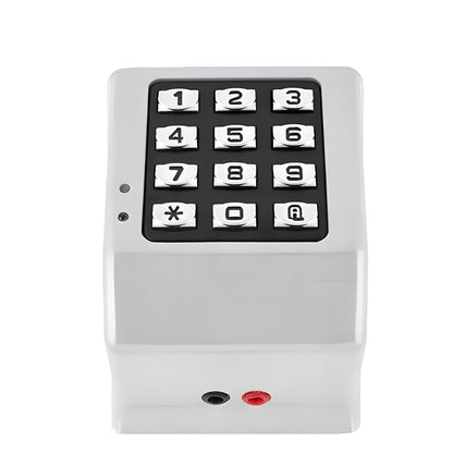 Alarm Lock Trilogy Weatherproof Digital Access Control Keypads w/ Audit Trail - MS - Metallic Silver - DK3000