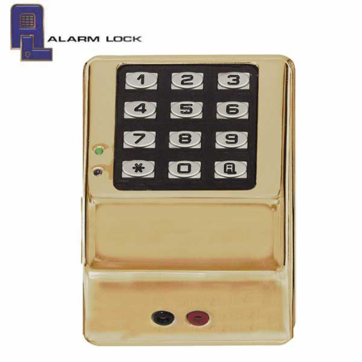 Alarm Lock Trilogy Weatherproof Digital Access Control Keypads w/ Audit Trail - US3 - Polished Bronze - ALL-DK3000-US3