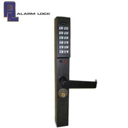 Alarm Lock Trilogy - DL1300 - Narrow Stile Keypad Lever Lock w/ Audit Trail - 10B - Duronodic Bronze - Grade 1 - ALL-DL1300-10B1