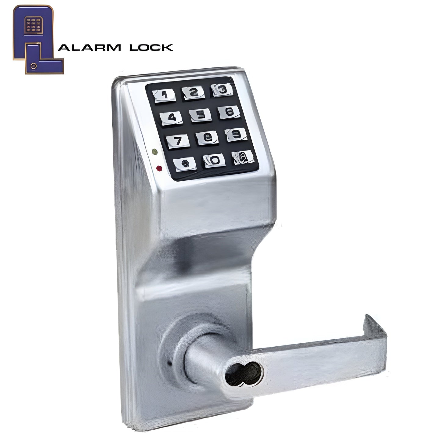 Alarm Lock Trilogy Keypad Lever Set for SFIC Core - 26D - Satin Chrome - Grade 1 - ALL-DL2700IC-26D