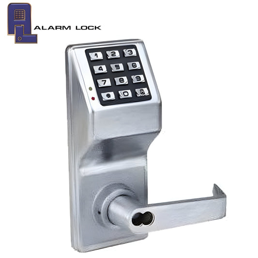 Alarm Lock Trilogy Keypad Lever Set for SFIC Core - 26D - Satin Chrome - Grade 1 - ALL-DL2700IC-26D
