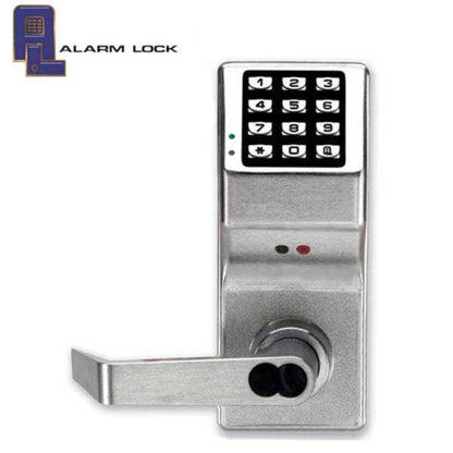 Alarm Lock Trilogy - DL4100IC - Digital Keypad Lever Set w/ High Capacity Audit Trail - SFIC Core - Satin Chrome - Fire Rated - Grade 1 - ALL-DL4100IC-26D