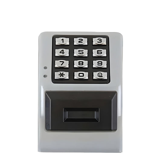 Alarm Lock Trilogy Networked Wireless Proximity Keypad - 5000 Users - 35K Trail - Satin Chrome - ALL-NETPDK-26D