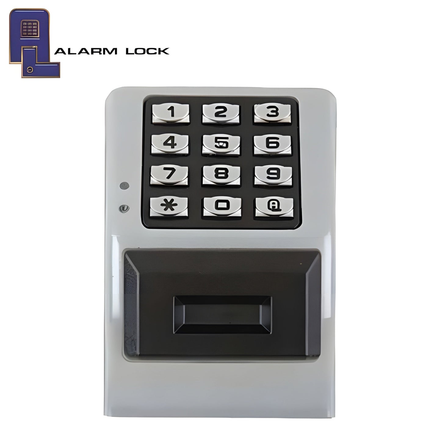 Alarm Lock Trilogy Networked Wireless Proximity Keypad - 5000 Users - 35K Trail - Satin Chrome - ALL-NETPDK-26D