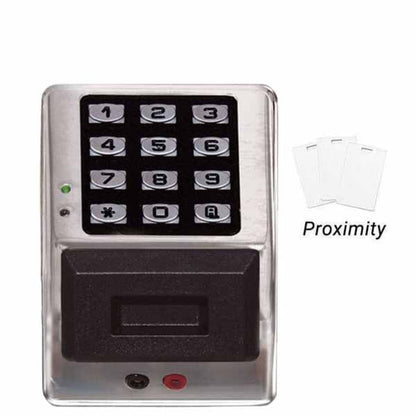 Alarm Lock Trilogy  Weatherproof Digital PROX Access Control Keypads w/ Audit Trail  - Satin Chrome - 26D (Alarm Lock) - ALL-PDK3000-26D
