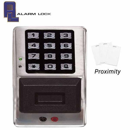 Alarm Lock Trilogy  Weatherproof Digital PROX Access Control Keypads w/ Audit Trail  - Satin Chrome - 26D (Alarm Lock) - ALL-PDK3000-26D