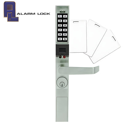 Alarm Lock Trilogy Narrow-Stile PROX Keypad Lever Lock - 26D - Satin Chrome - ALL-PDL1300-26D