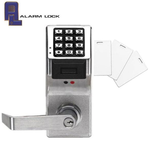 Alarm Lock Trilogy - PDL3000 - Digital PROX Keypad Lever Set w/ Audit Trail - 26D - Satin Chrome - ALL-PDL3000-26D