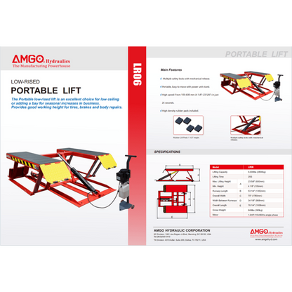 AMGO LR06 Low-Rise Lift - LR06
