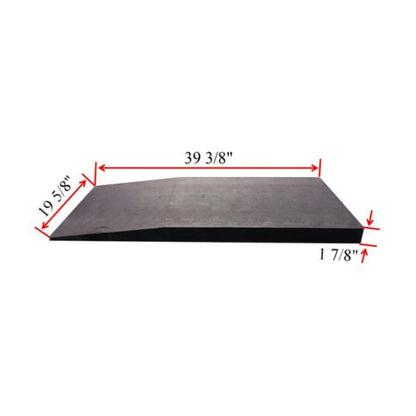 AMGO Low-Profile Rubber Extension Ramps for EM06 (Pack of 4) - SX004