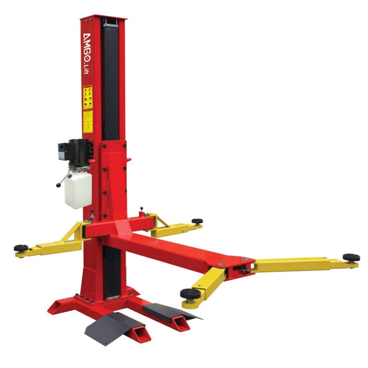 AMGO SL-7 7,000 lbs Single Post Lift - SL-7