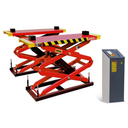 AMGO XL-9F 9,000 lb Flush Mount Scissor Lift - XL-9F