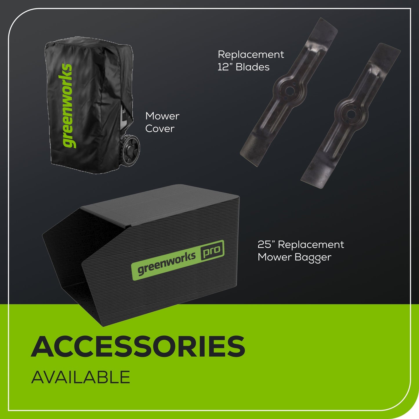 Greenworks 60V 21" Cordless Battery Self-Propelled Lawn Mower w/ Two (2) 4.0Ah Batteries & Dual Port Charger - 2531702