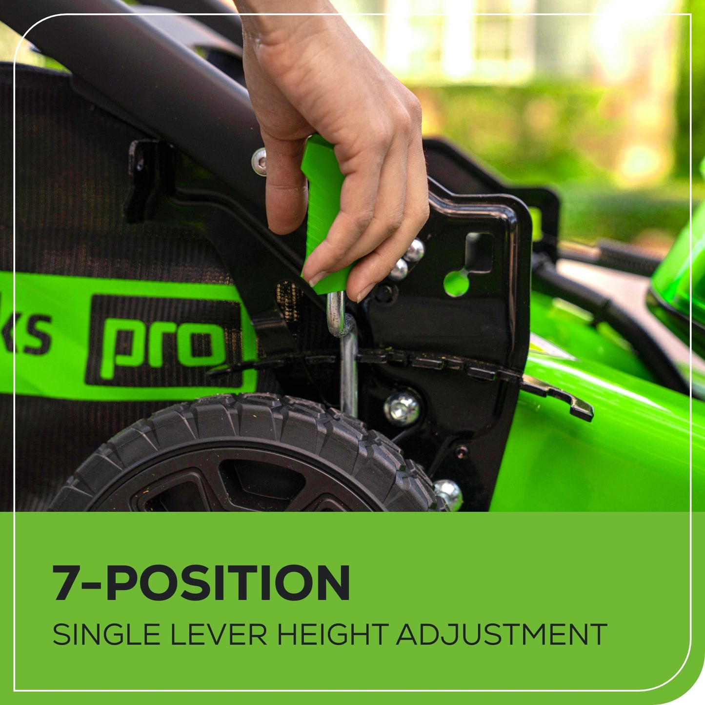 Greenworks 80V 21" Cordless Battery 4-in-1 Self-Propelled Lawn Mower w/ 5.0Ah Battery & Rapid Charger - 2541302