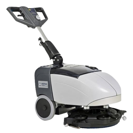 Advance SC351, Floor Scrubber, 14", 2.5 Gallon, Battery, Pad Assist, Forward and Reverse, Disk - 9087342020
