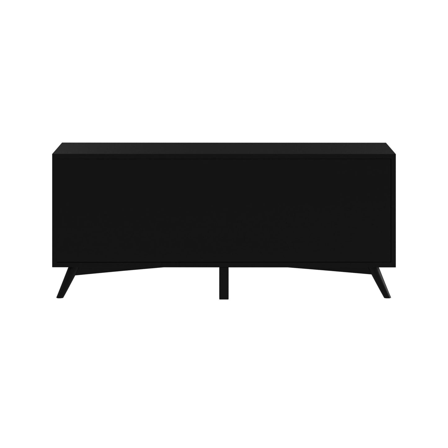 Alpine Flynn Large TV Console, Black - 966BLK-10