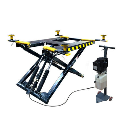 Amgo MR06, 6000lb Mid Rise Scissor Lift - Portable