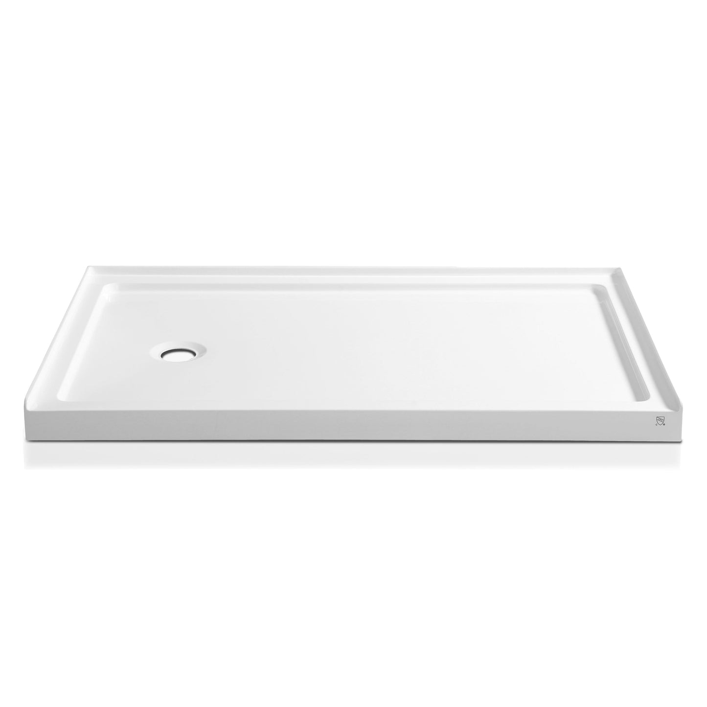 Anzzi Colossi Series 60 in. x 36 in. Shower Base in White SB-AZ007WL - SB-AZ007WL