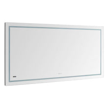 Load image into Gallery viewer, Aquadom Daytona 72&quot; X 36&quot; Rectangle Ultra-Slim Frame LED Lighted Bathroom Mirror With Defogger - D-7236
