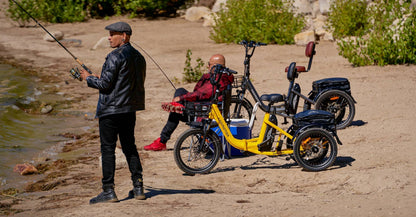 Addmotor 750W 48V CITYTRI E-310 Trike Electric Bike - EB-ADD-E310S-RED