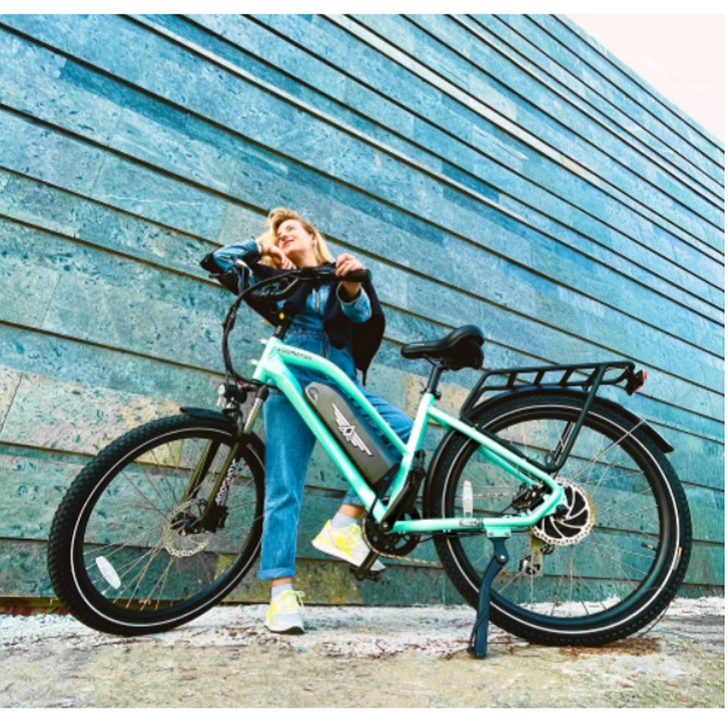 Addmotor 500W E-43 City Pro Electric Bike - EB-E43-CYN