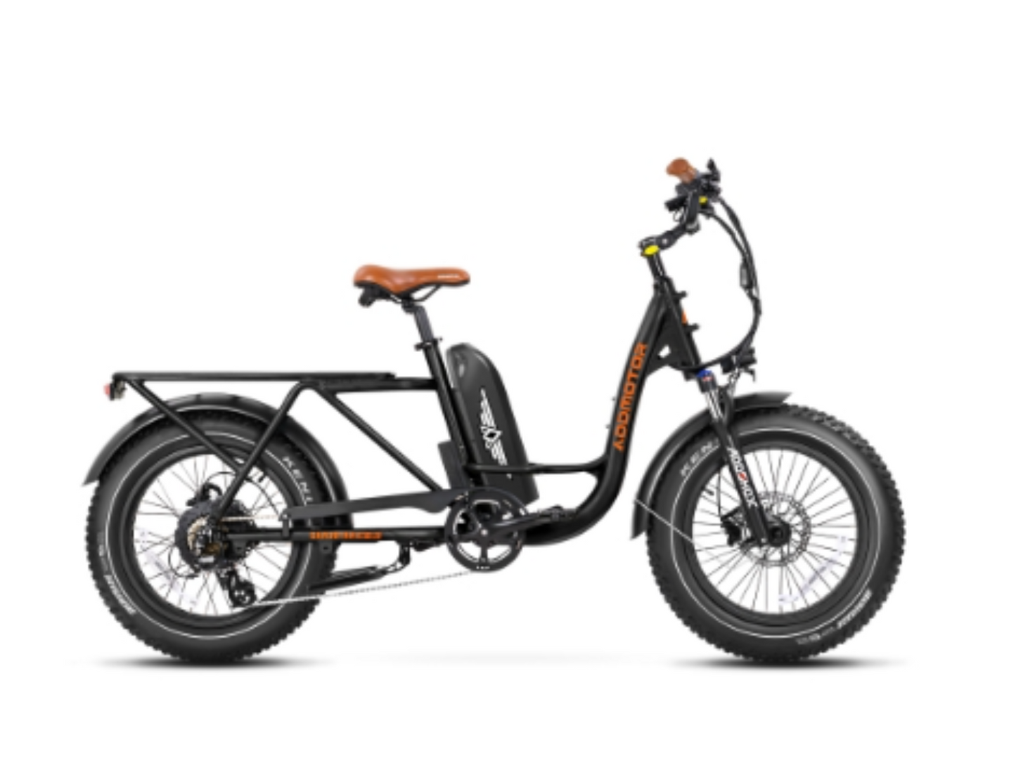 Addmotor 750W 48V GAROOTAN M-81 Cargo Fat Tire Electric Bike - EB-ADD-GM81-ORG