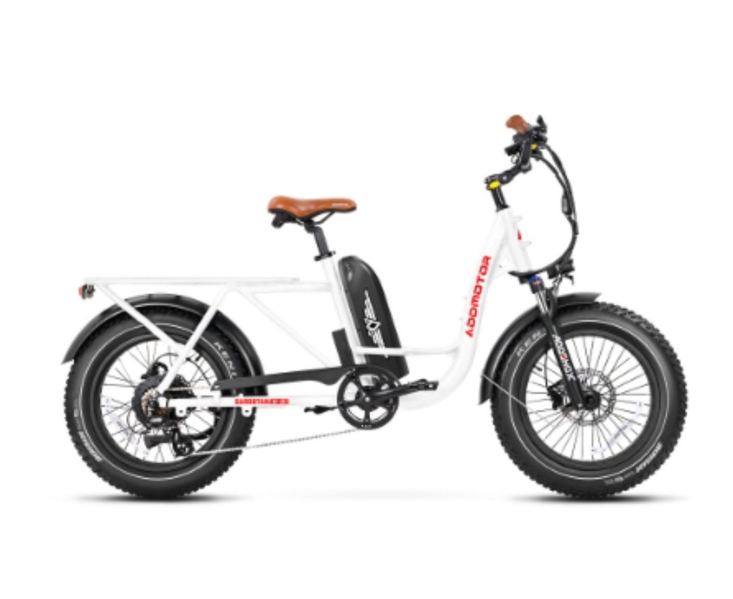 Addmotor 750W 48V GAROOTAN M-81 Cargo Fat Tire Electric Bike - EB-ADD-GM81-ORG