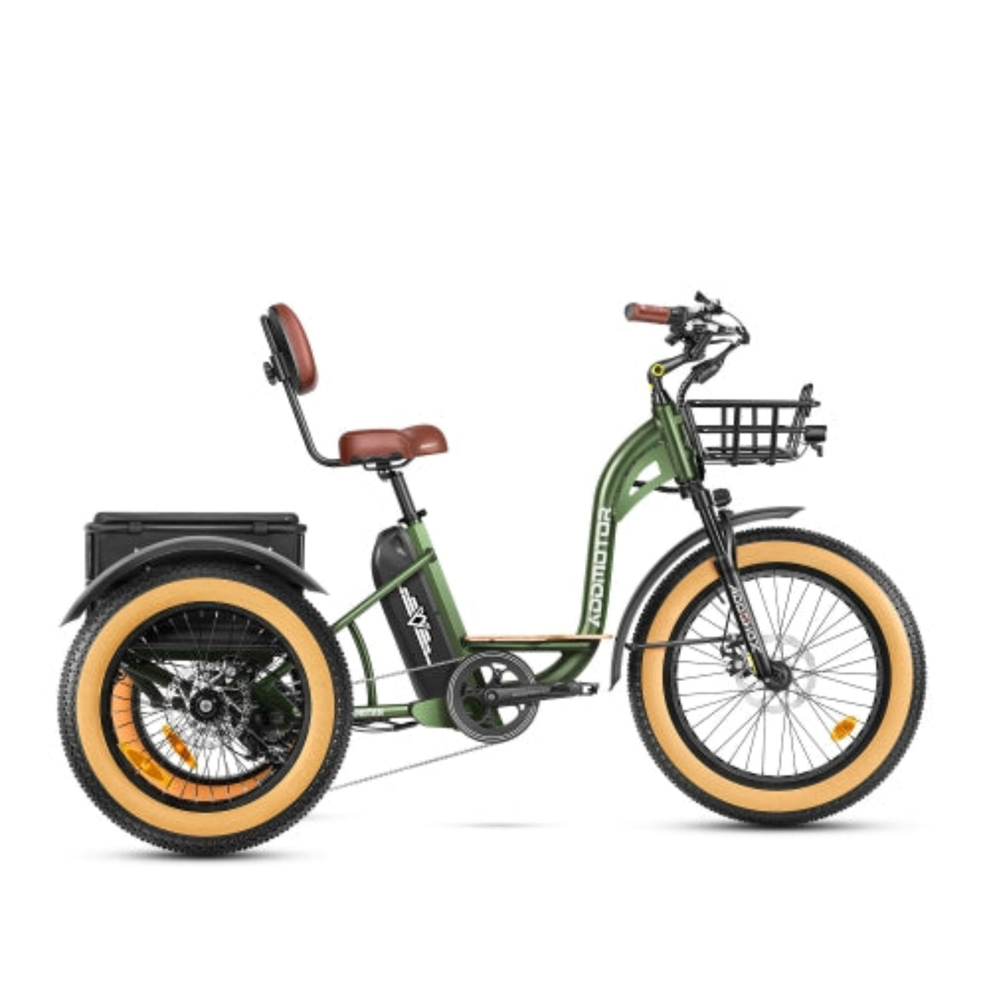 Addmotor 750W 48V Grandtan II Trike Electric Bike -EB-ADD-GTAN2-GRN