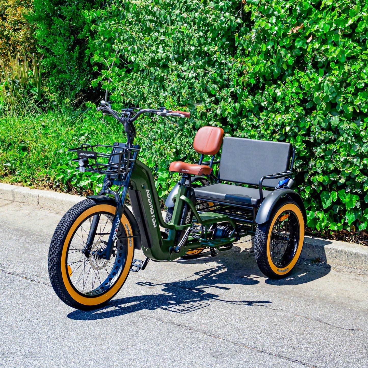 Addmotor 750W 48V Greattan Trike Fat Tire Electric Bike - EB-ADD-GT-NBL