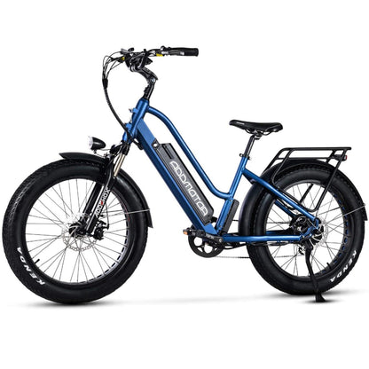 AddMotor 750W Motan M-430 Step-Thru Electric Fat Tire Bike - EB-MOTANM430-BLK
