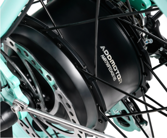 AddMotor 750W Motan M-430 Step-Thru Electric Fat Tire Bike - EB-MOTANM430-BLK