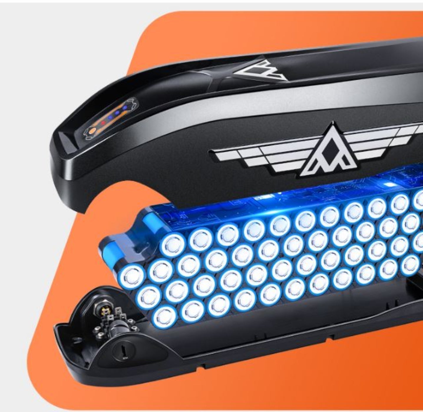 Addmotor 750W Soletan M-66X Moped Style Cruiser Electric Bike - EB-ADD-M66X-ORG