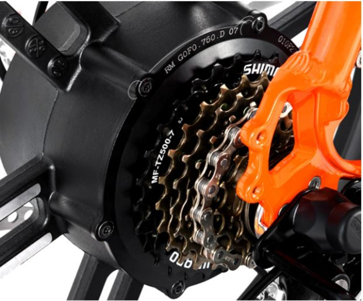 Addmotor 750W Soletan M-66X Moped Style Cruiser Electric Bike - EB-ADD-M66X-ORG