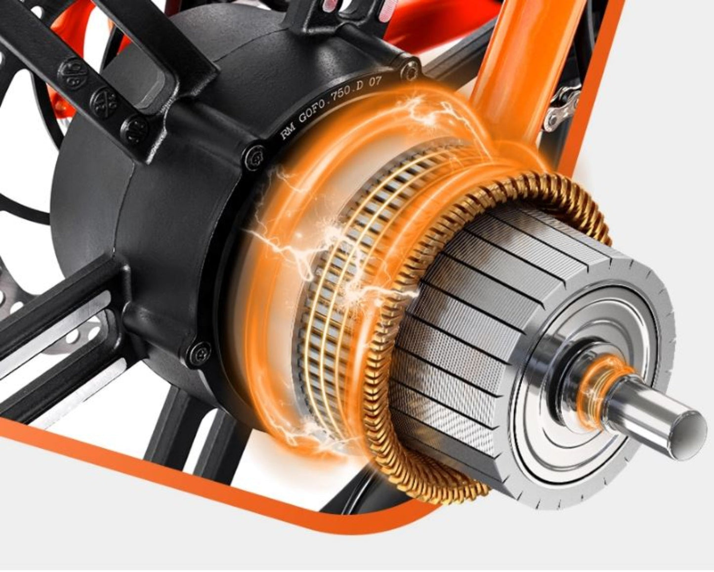 Addmotor 750W Soletan M-66X Moped Style Cruiser Electric Bike - EB-ADD-M66X-ORG