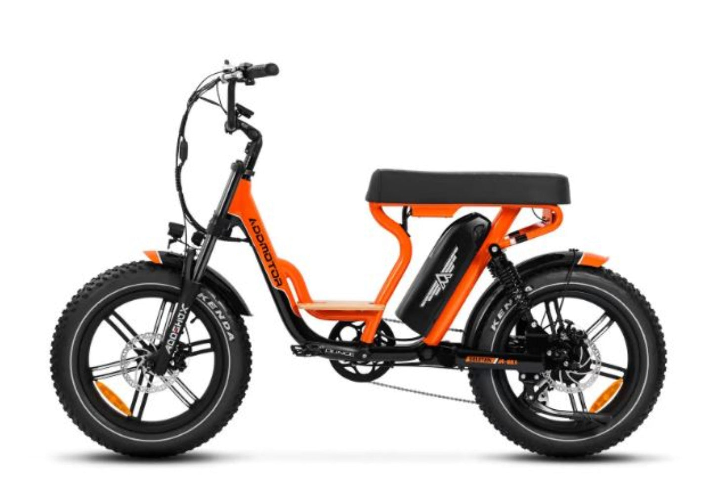 Addmotor 750W Soletan M-66X Moped Style Cruiser Electric Bike - EB-ADD-M66X-ORG