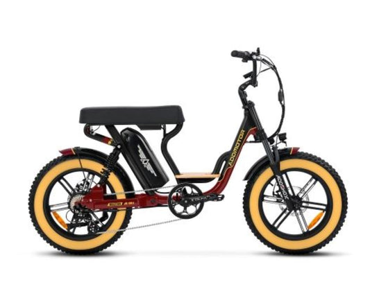 Addmotor 750W Soletan M-66X Moped Style Cruiser Electric Bike - EB-ADD-M66X-ORG