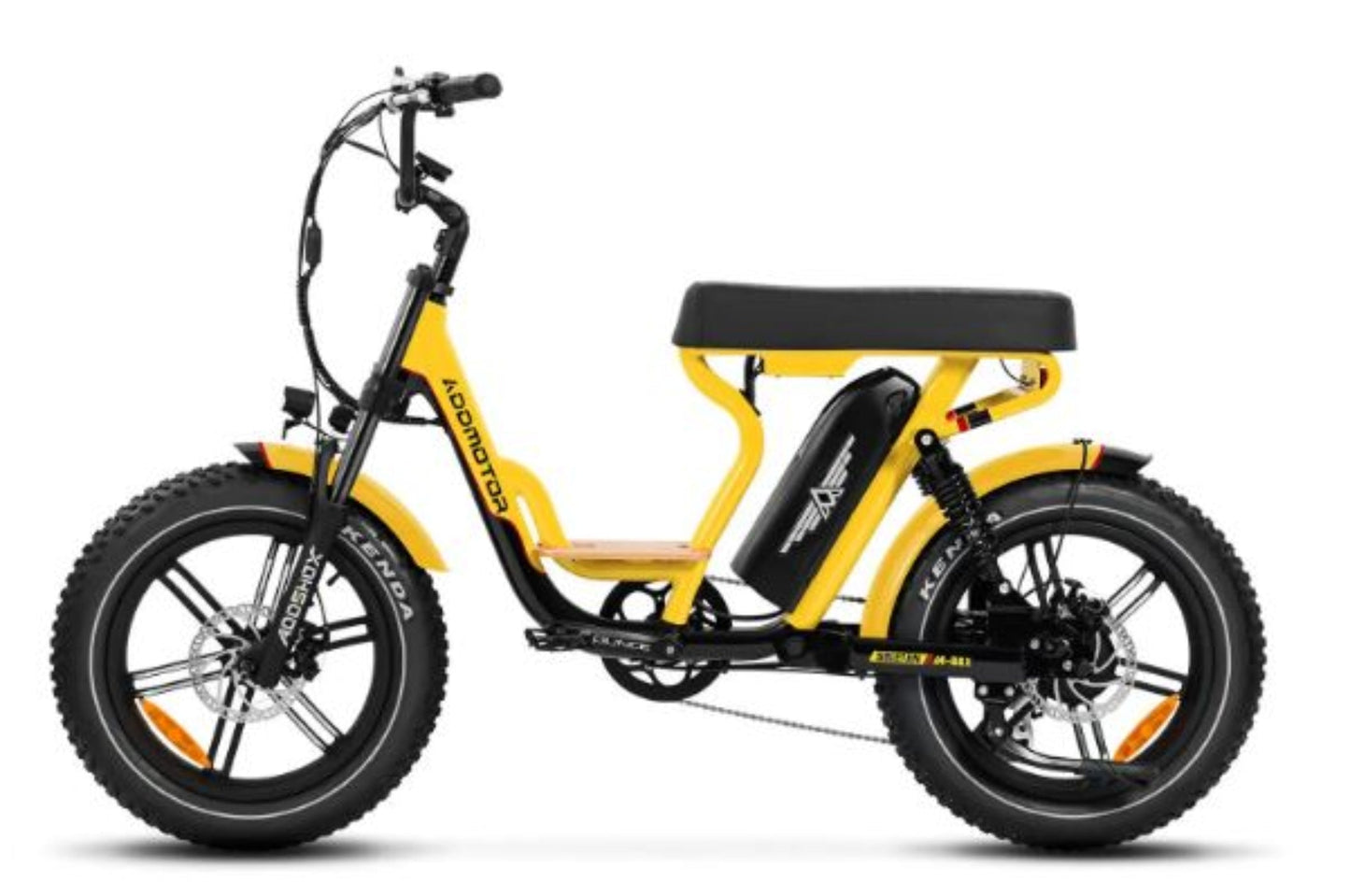 Addmotor 750W Soletan M-66X Moped Style Cruiser Electric Bike - EB-ADD-M66X-ORG