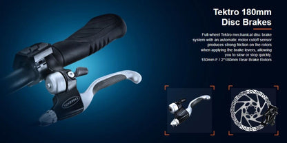 Addmotor 750W Triketan M-330 Fat Tire Electric Trike - EB-ADD-M330-BLK