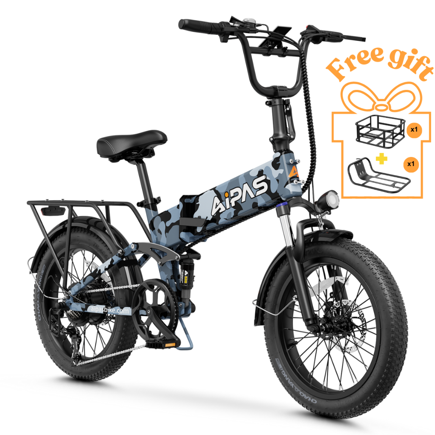 AipasF3 Adventurer Ebike - Aipas-F3-CF