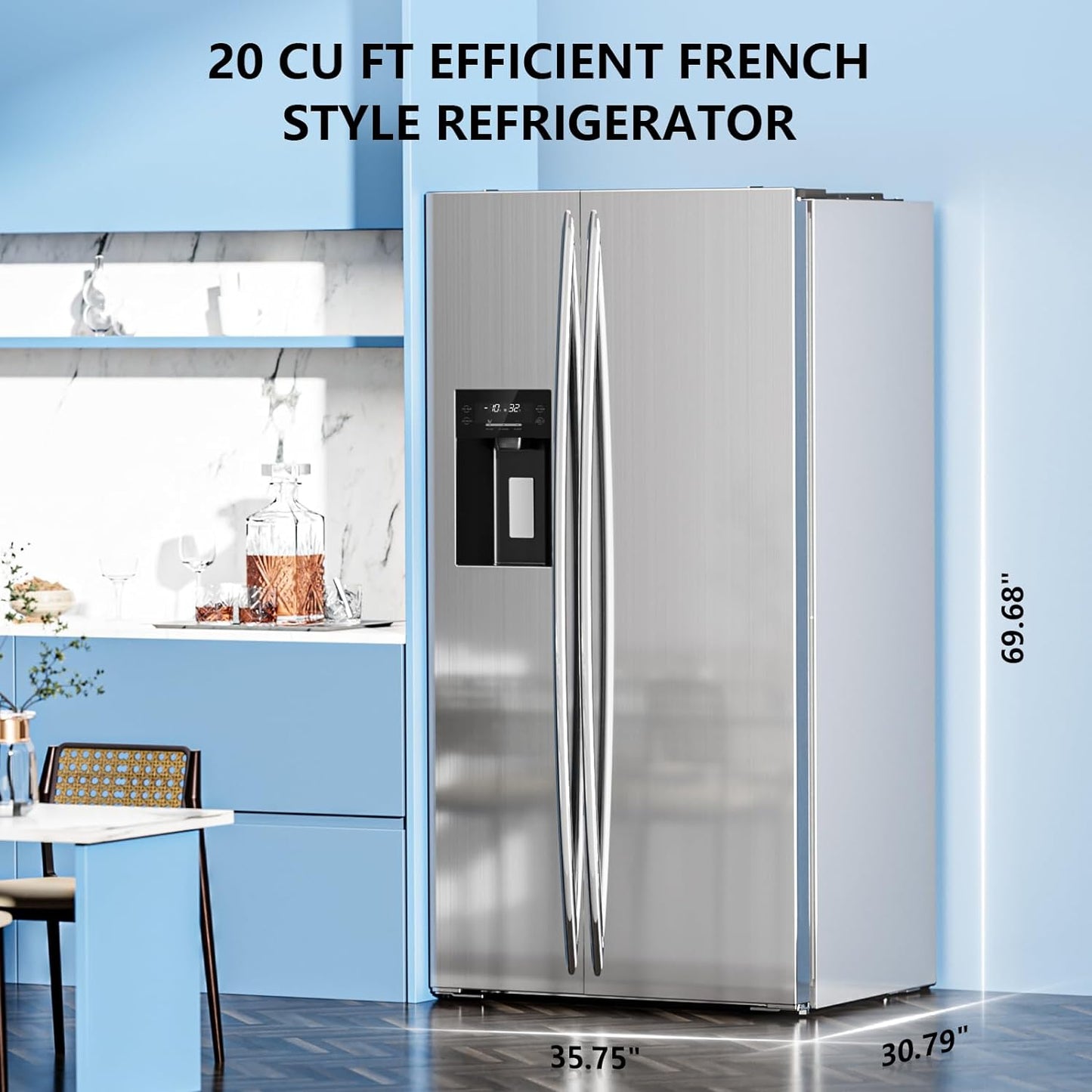 Antarctic Star 2 French Door Refrigerator - F4506S