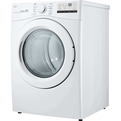 LG 27 In. 7.4-Cu. Ft. Front Load Electric Dryer in White (DLE3400W)