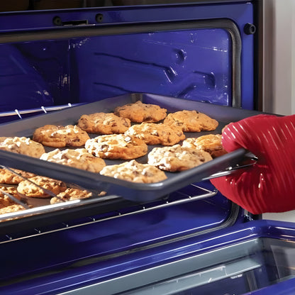 LG 30 in. Freestanding Gas Range with Double Oven in Stainless Steel 6.9 Cu.Ft. (LDG4313ST)