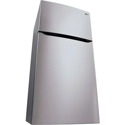 LG 30 in. Refrigerator with Top-Mount Freezer in Stainless Steel 20 Cu. Ft. (LTCS20030S)