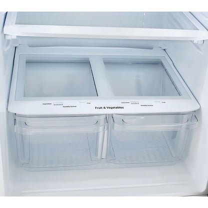 LG 30 in. Top Mount Refrigerator in White 20 Cu. Ft. (LTCS20020W)